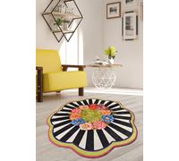Conceptum Hypnose, Loan- Loan CHL, Multicolore, tapis à poils courts, 50% velours tissé / 50% polyester
