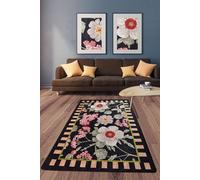 Conceptum Hypnose, Nanna- Nanna Djt CHL, Multicolore, tapis à poils courts, 80 x 140 cm, 50% velours tissé / 50% polyester