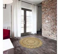 Conceptum Hypnose, Nixie- ALN600139KR17ANR, Sahne, tapis de passage, 100 x 100 cm, 100% POLYESTER