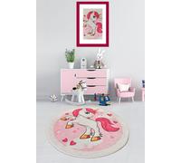 Conceptum Hypnose, Poni- Poni CHL, Multicolore, tapis à poils courts, 50% velours tissé / 50% polyester