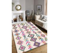 Conceptum Hypnose, Raje- Raje Djt CHL, Multicolore, tapis de passage, 80 x 150 cm, 50% velours tissé / 50% polyester
