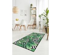 Conceptum Hypnose, Tropic- Tropic CHL, multicolore, tapis de passage, 80 x 200 cm, 50% velours tissé / 50% polyester