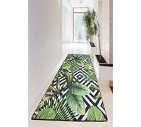 Conceptum Hypnose, Tropic- Tropic Djt CHL, Multicolore, tapis de passage, 100 x 300 cm, 50% velours tissé / 50% polyester