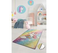 Conceptum Hypnose, Unicorn- Unicorn CHL, Coloré, tapis, 100 x 160 cm, 100% tissu velours