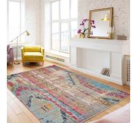 Conceptum Hypnose, Woopamuk276, tapis (100 x 200), 70 % COTON / 30 % POLYESTER, Multicolore, 100 x 200 cm