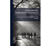 Concerning University Extension