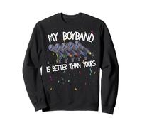 Concert Amusant My Boyband is Better Than Yours Sweatshirt