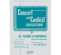 Concert And Contest Collection For Bb Tenor Saxophone