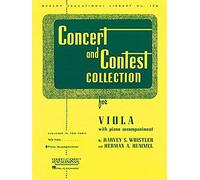 Concert And Contest Collection For Viola