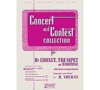 Concert And Contest Collection Voxman - Solo Book Only Bb Cornet, Trumpet, Baritone T.C. Classical And Contest Solos Sheet Music For Intermediate Players Rubank Educational Library, 294