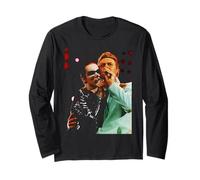 Concert de Freddie Mercury en Direct d'Annie Lennox et David Bowie Manche Longue