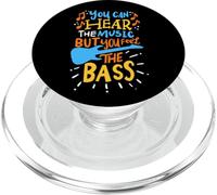 Concert de Guitare « You Can Hear The Music But You Feel The Bass » PopSockets PopGrip pour MagSafe