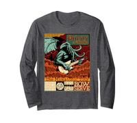 Concert de metal d'horreur cosmique Great Rock de Miskatonic Cthulhu Manche Longue