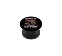 Concert de Musique Heart Says Pit Knees Say Balcony PopSockets PopGrip Adhésif