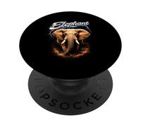 Concert de Musique Rock éléphant Heavy Metal des années 80 PopSockets PopGrip Adhésif