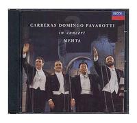 Carreras, Domingo, Pavarotti – Les trois ténors en concert à Rome (Cilea, Verdi, Puccini) – CD