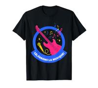 Concert Estival Musique Francaise Art Graphique Rythme T-Shirt