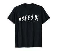 Concert Évolution du statut de Singe à celui de Guitariste T-Shirt Graphique avec Valeur, Homme, Noir, S