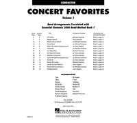 Concert Favorites Vol. 1 - Conductor. Orchestre d'Harmonie. Conducteur