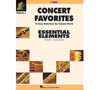 Hal Leonard - Partition - Concert Favorites Vol. 1 - F Horn - Orchestre d'harmonie