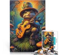 Concert Folklorique Steampunk Puzzle 1000 pièces pour Adolescents Jeu Pratique Décoration Murale, Cadeaux Uniques pour Anniversaire et Noël 38x26cm