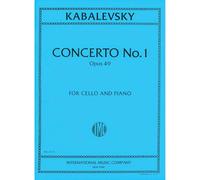 Concert n ° 1 en G Minor Opus 49 pour violoncelle et piano par Dmitry Kabalevsky
