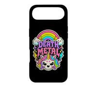 Concert Rock Amusant de Death Metal Rainbow Unicorn pour Halloween Coque pour iPhone Air