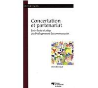 Concertation et partenariat Denis Bourque (Auteur)