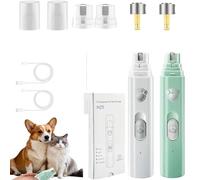 Concertchop Dog Nail Grinder, Concertchop Nail Trimmer, Diamond Grinding Wheel, 3 Grinding Modes & 2 Levels, Usb Rechargeable, For All Dogs & Cats, Pet Paws Grooming Smoothing Tool (mixed color*2pcs)