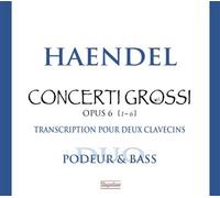 Concerti grossi Transcription pour deux clavecins CD