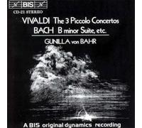 Concerti Per Flautino De Vivaldi, J.S. Bach & C.P.E. Bach Von Bahr, Piccolo & Flûte