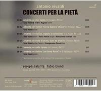 Concerti Per la Pieta by BIONDI,FABIO; EUROPA GALANTE [Audio CD] NEUF