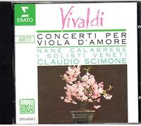 Concerti Per Viola d'Amore. 6 Concertos pour viole d'amour