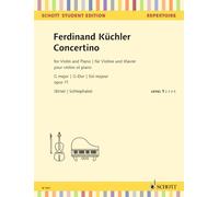 KUCHLER - CONCERTINO OP.11 - VIOLON, PIANO
