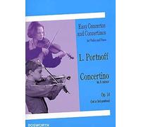 Portnoff – Concertino en la mineur Op. 14 – Partition violon et piano – Bosworth