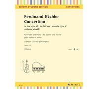 Concertino in D Minor, Op. 15: Violin and Piano