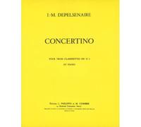 Concertino Pour 3 Clarinettes Et Piano / Recueil