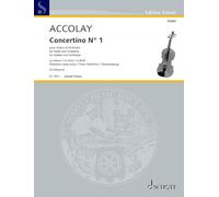 Concertino pour violon No1 en la mineur --- Violon et piano