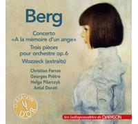 Concerto à la mémoire d'un ange CD