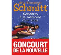 Concerto à la mémoire d'un ange - Éric-Emmanuel Schmitt - Albin Michel - broché - Roman