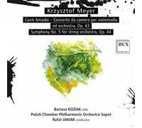 Concerto de chambre pour violoncelle et orchestre / Symphonie Numéro 5 E