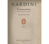 Concerto en mi mineur: violin and orchestra. Réduction pour piano avec partie soliste.