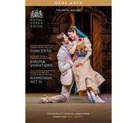 Concerto/Enigma Variations/Raymonda Act III: Royal Ballet (DVD) Osipova Hay