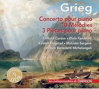 Concerto et pièces pour piano Mélodies CD
