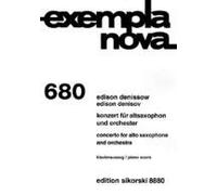 Concerto for Alto Saxophone and Orchestra - PIANO REDUCTION