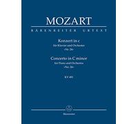 Concerto for Piano No.24 in C minor K.491 (Study Score)