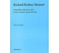 Concerto For Stan Getz (Saxophone/Piano)