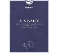Concerto for two violins, strings and bc violon +cd