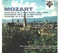 Concerto in C For Flute & Harp KV 299 / Concerto in D For Flute KV 314 / Andante in C For Flute KV 315