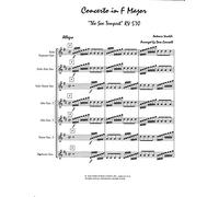 Concerto in F Major for Saxophone Choir by Antonio Vivaldi